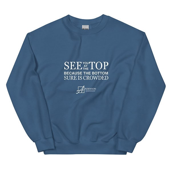 "See You at the Top" Crewneck Sweatshirt - Image 9