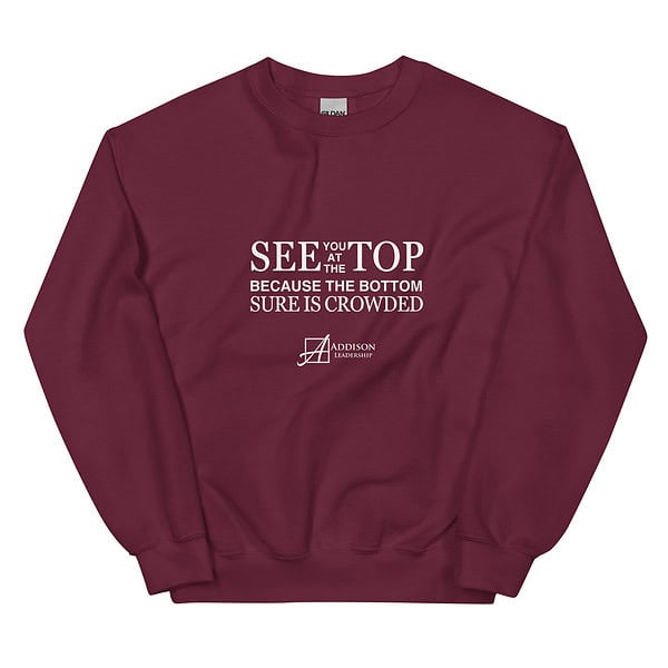 "See You at the Top" Crewneck Sweatshirt - Image 5