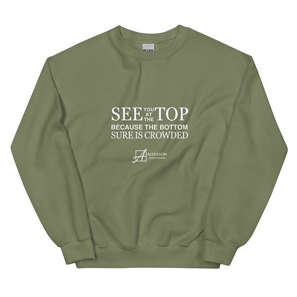 "See You at the Top" Crewneck Sweatshirt - Image 11