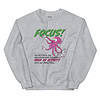 FOCUS! Octopus on Roller-skates Crewneck Sweatshirt - Image 3