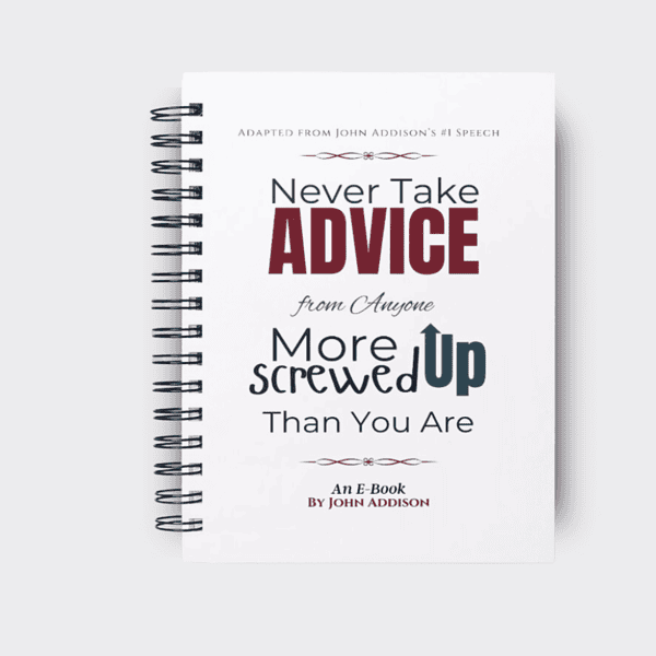 Never Take Advice Booklet